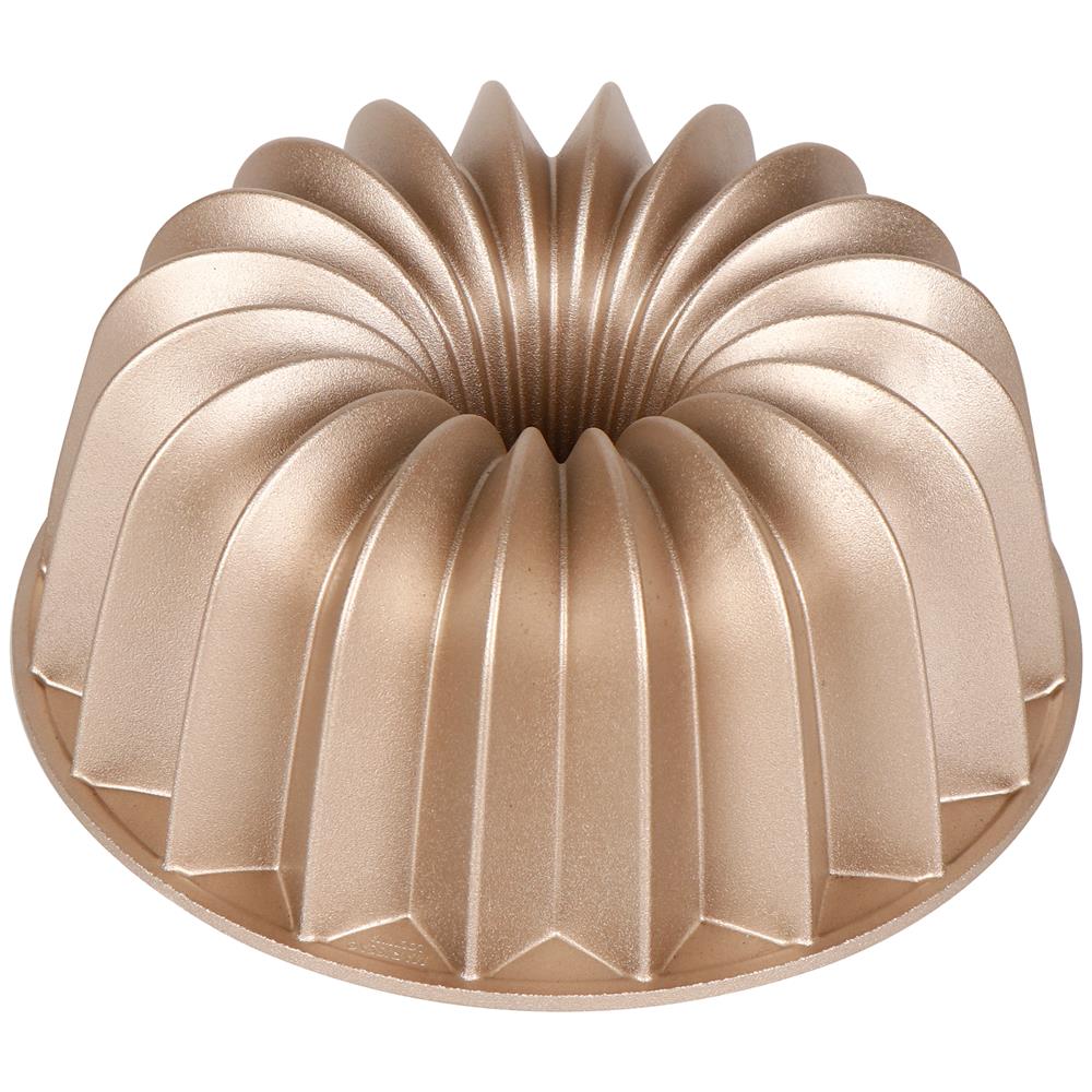 Premium Die-Cast Aluminum French Wreath Pan - Professional Non-Stick Baking Sheet for Perfect Pastries, Bread & Cakes - Ideal for Home Bakers & Commercial Kitchens