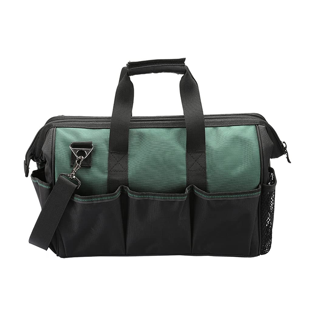 UXZDX CUJUX Heavy Duty Waterproof Tool Bag - Large Capacity Storage Organizer for Tools, DIY & Construction - Perfect for Electricians, Plumbers & Handymen