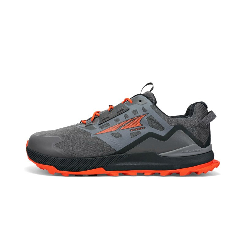 Altra Lone Peak All Weather Low 2 Men's Trail Running Shoes - Waterproof Hiking & Outdoor Adventure Footwear for Men