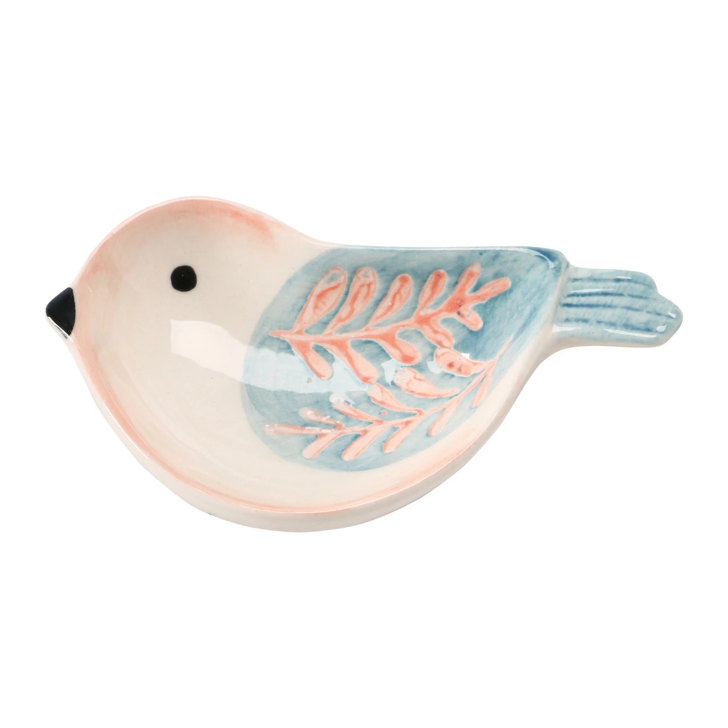 Small Ceramic Bird Dish - Handmade Stoneware for Birds - Perfect for Bird Feeders, Home Decor & Garden Accents