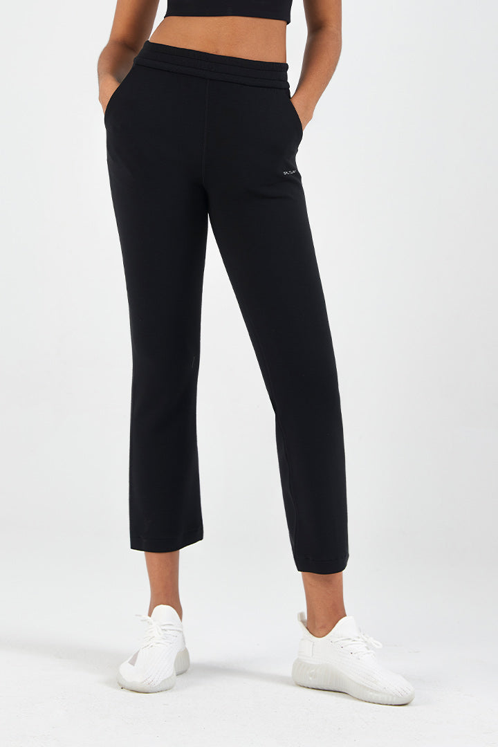 Saltum AeroChic™ Straight Leg Pants for Women - High Waisted Office Trousers, Comfortable Stretch Work Pants for Business Casual & Professional Wear