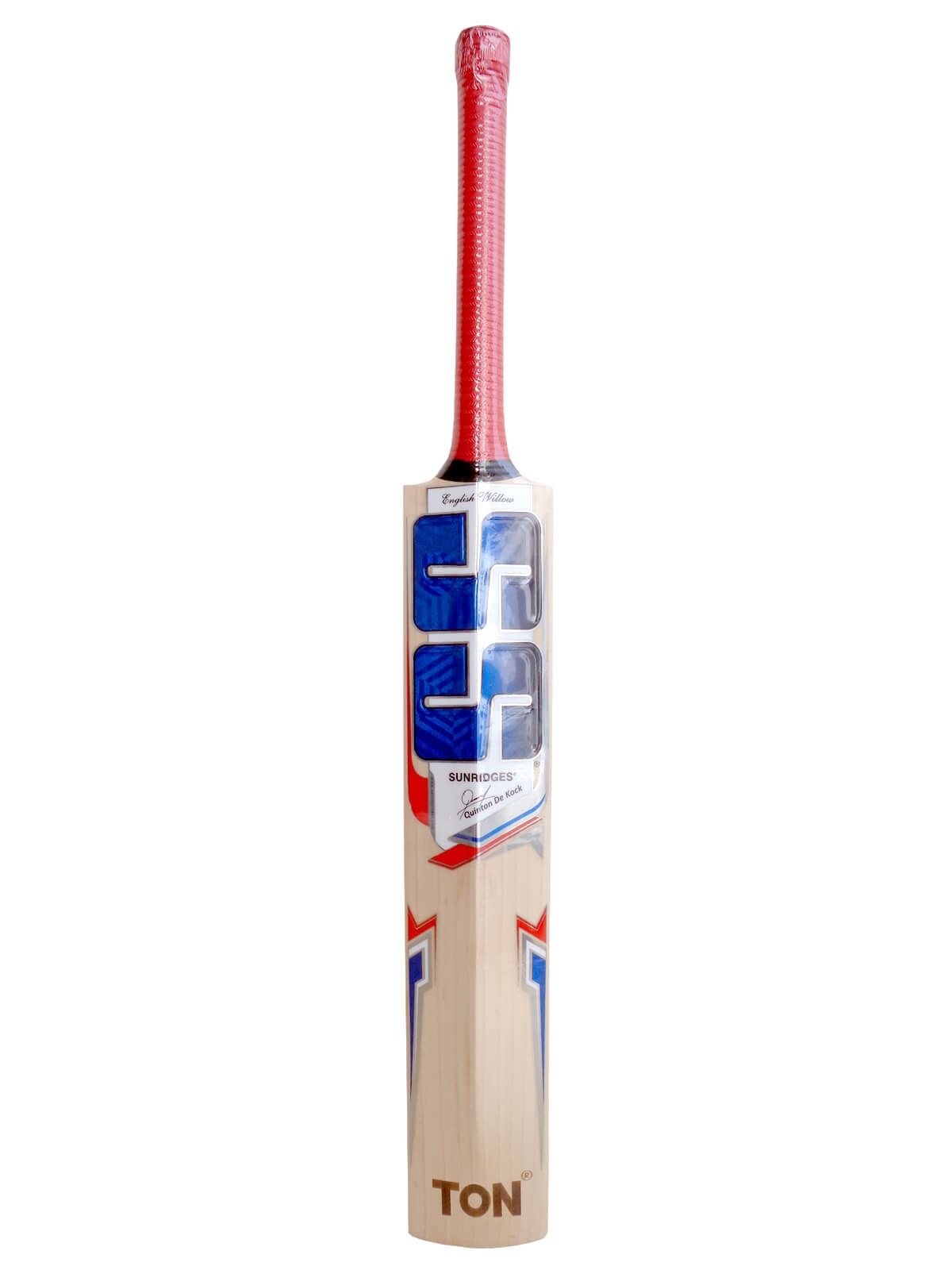 SS Quinton De Kock English Willow Cricket Bat - Professional Grade for Matches & Training | Perfect for Club Players & Cricket Enthusiasts