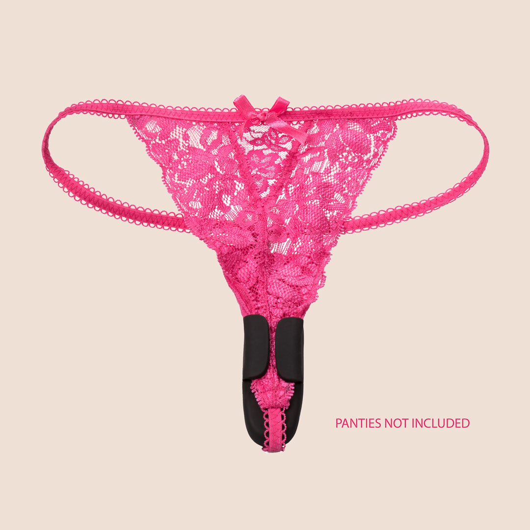 Lock N Play™ Remote Petite Panty Teaser - Silicone Adult Toy for Couples Play | Discreet Wear Under Clothes | Perfect for Date Night & Spicing Up Relationships