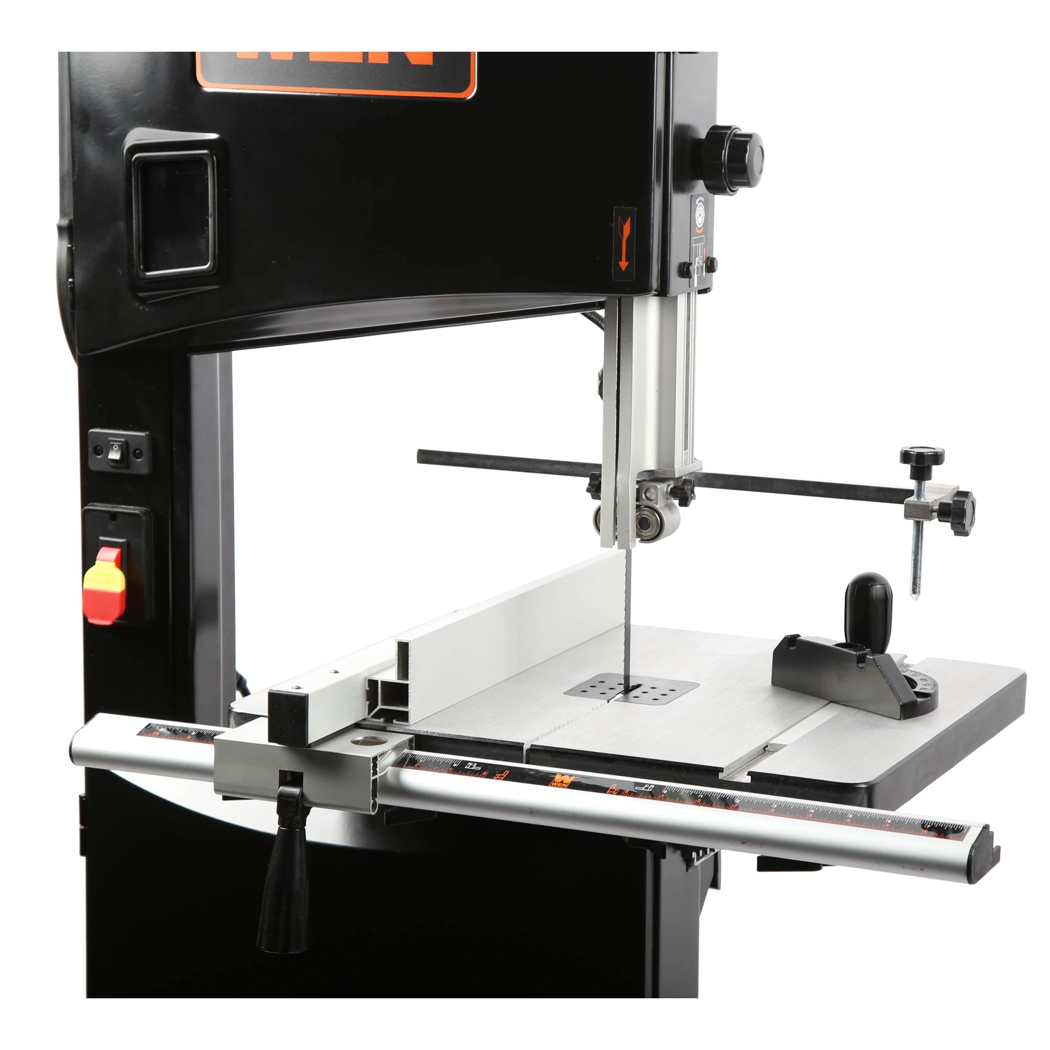 WEN BA1487 14 Inch Two Speed Band Saw with Stand and Work Light - Heavy Duty Woodworking Tool for DIY Projects & Professional Use - Perfect for Cutting Wood, Metal & Plastic in Home Workshop
