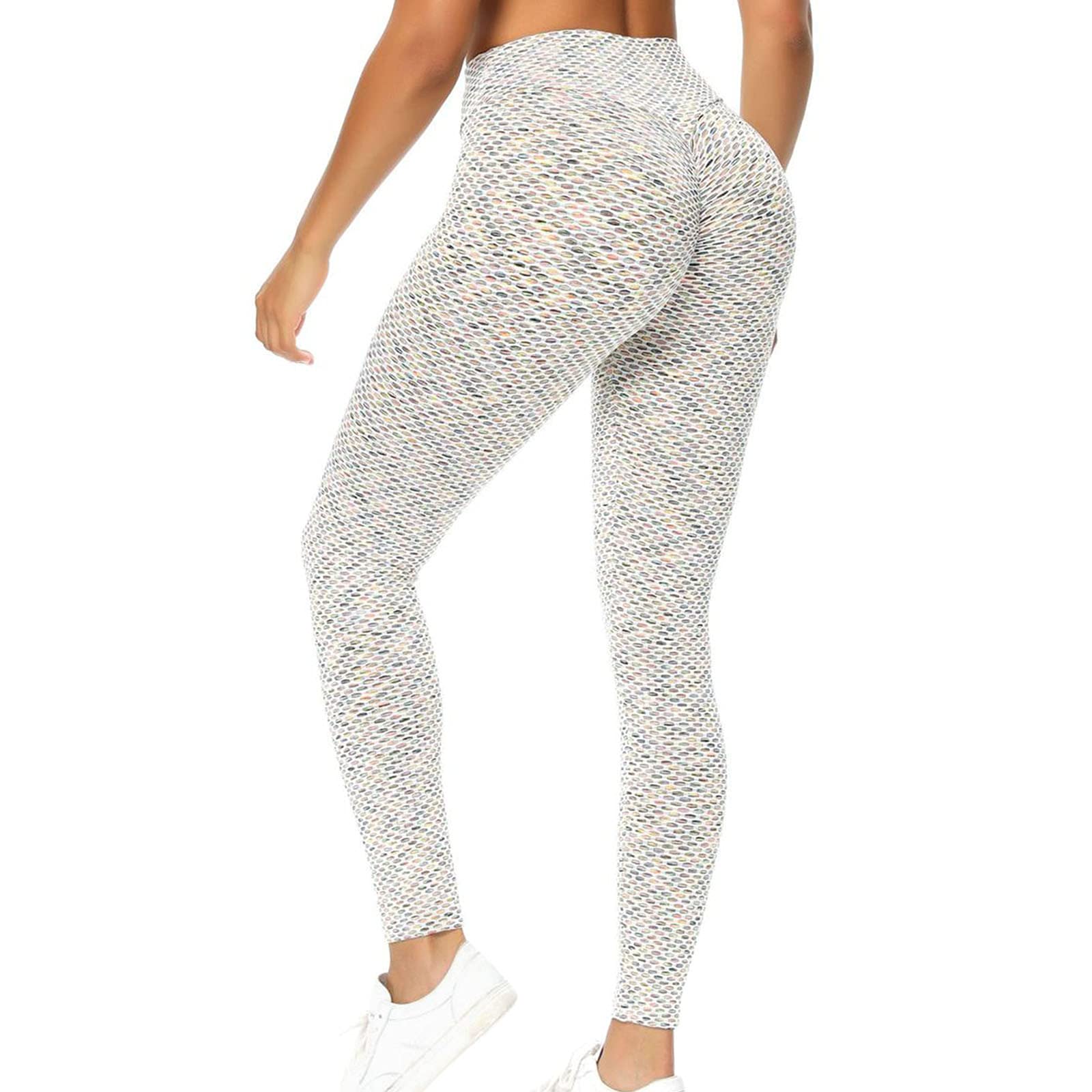Women's Stretchy Yoga Running Leggings - High Waist Full Length Workout Pants with Pockets for Fitness & Active Wear - Perfect for Yoga, Gym, Running and Daily Wear