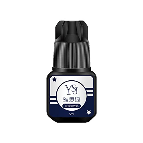 Khakho Professional Eyelash Extension Glue - 2 Second Quick Drying, Long Lasting Black Lash Adhesive for Flawless Extensions - Perfect for Salon Use & DIY Lash Applications at Home