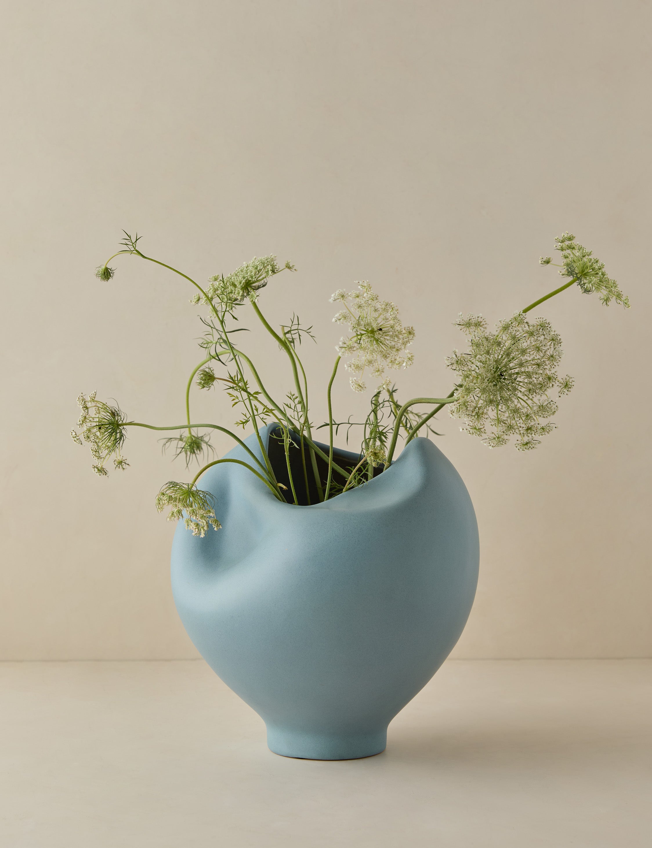 Elegant Gracelyn Vase - Modern Home Decor for Living Room, Dining Table & Wedding Centerpieces - Handcrafted Ceramic Flower Vase for Fresh & Artificial Flowers