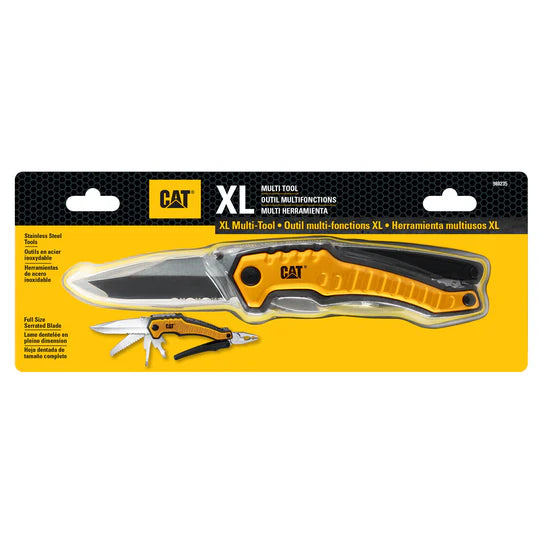XL Multi Tool - Heavy Duty Stainless Steel Multi-Purpose Tool for Camping, Hiking, Survival & Everyday Use