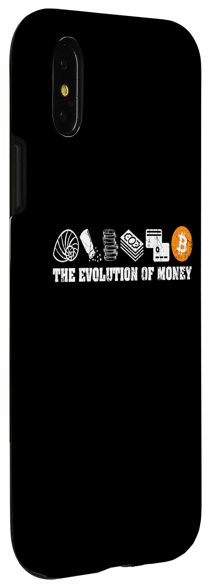 Bitcoin Lover iPhone X/XS Case - Cryptocurrency Themed Protective Phone Cover for Bitcoin Enthusiasts | Perfect for Crypto Trading, Tech Conferences & Digital Currency Fans