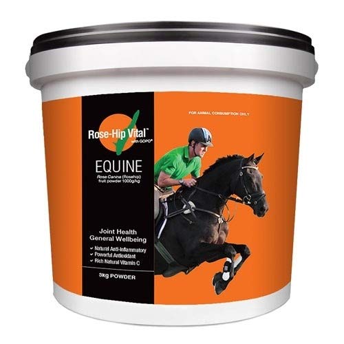 Premium Equine Powder - 1.5kg Rosehip Supplement for Horses | Supports Joint Health & Coat Shine | Ideal for Training & Recovery
