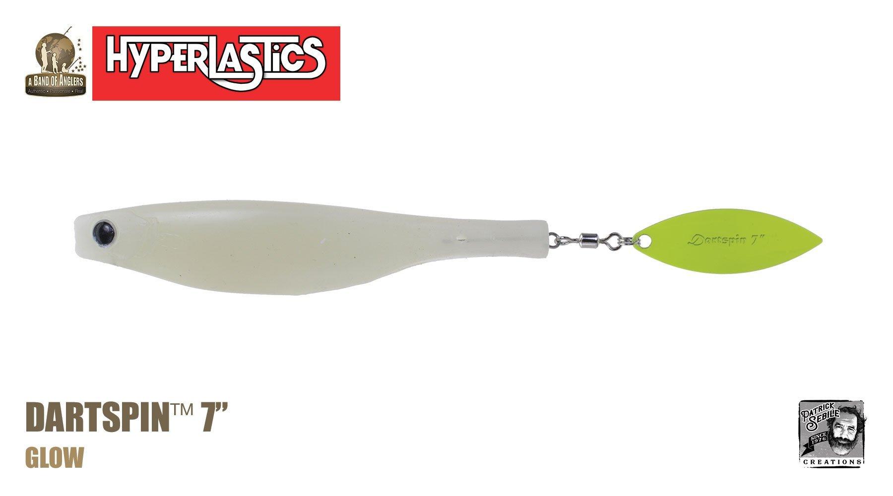 Hyperlastics Dartspin Lures - Premium Fishing Lures for Bass, Trout & Walleye | High Performance Spinnerbaits for Freshwater & Saltwater Fishing | Perfect for Casting, Trolling & Jigging