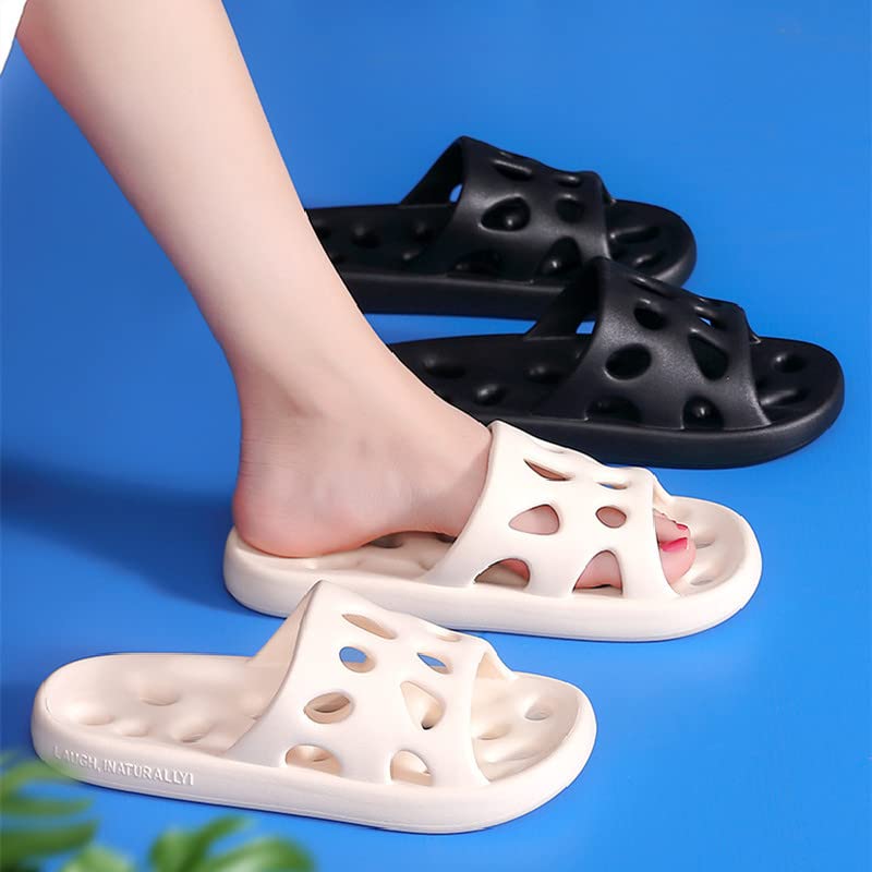 **Men's Soft Sole Anti-Slip Home Slippers - Breathable & Water-Resistant for Indoor & Outdoor Comfort**    *(Perfect for Lounging, Bathroom Use, or Quick Outdoor Errands)*