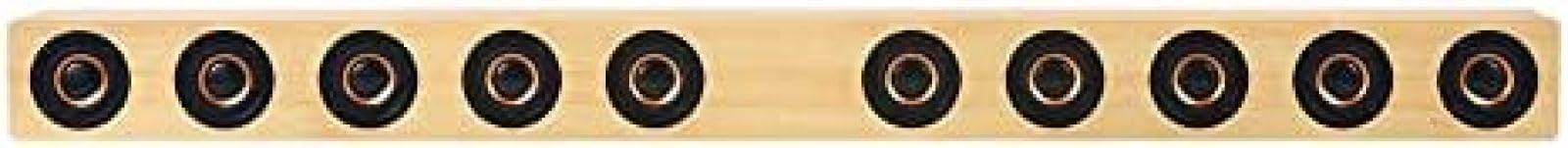 Wooden TV Sound Bar with 6 Sound Effects, 8 Speakers, 40W Wireless Bluetooth, Full Range 2 Woofer, Remote Control, Yellow - Perfect for Home Theater, Acoustic Music Center, and TV Column Setup