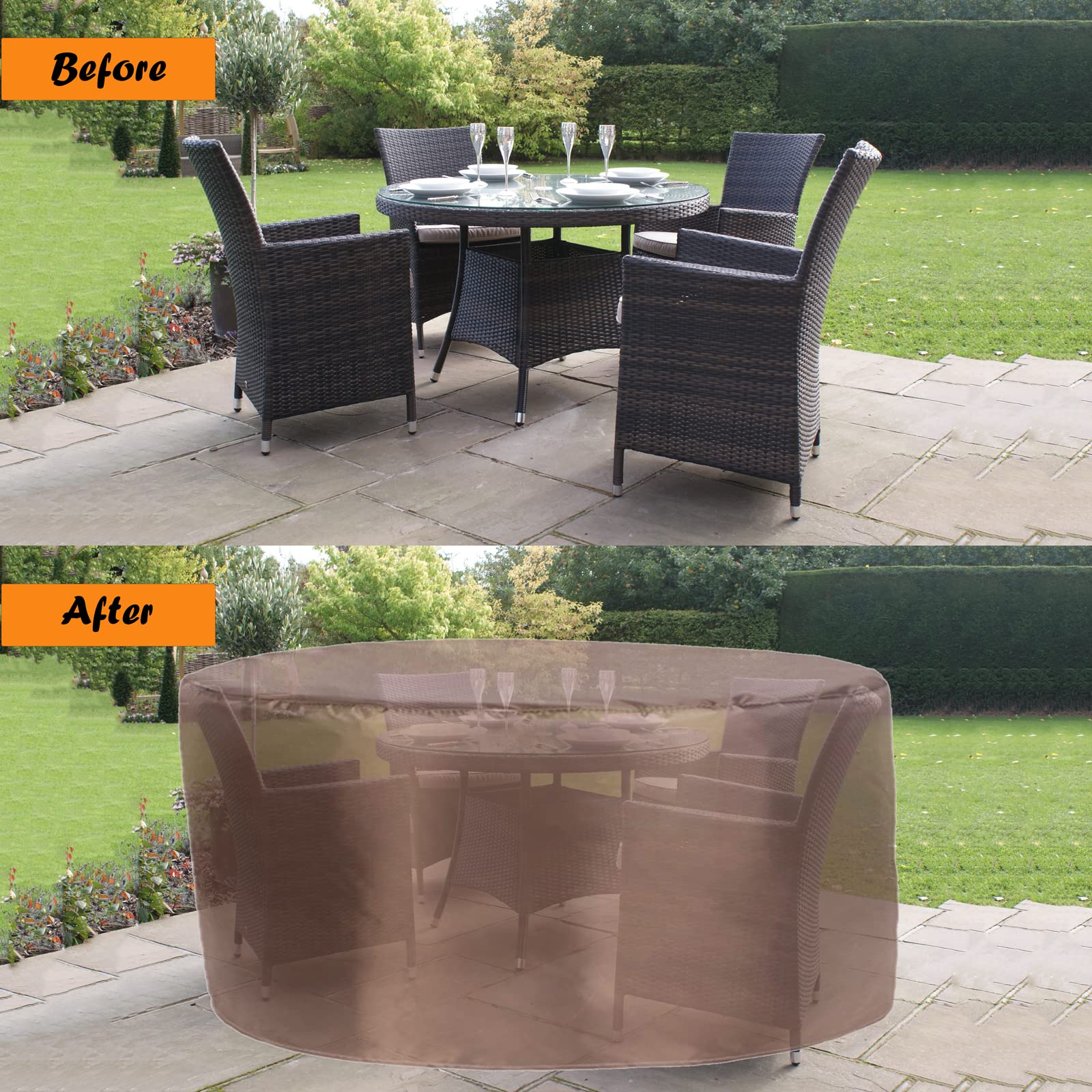 Waterproof Outdoor Patio Furniture Covers 126