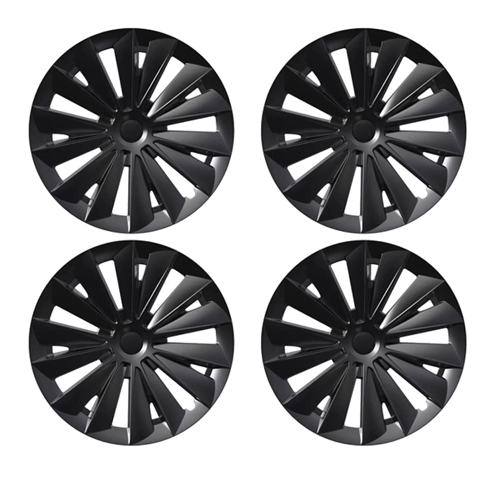 Tesla Model Y 19-Inch Gemini Wheel Hubcaps - Durable Rim Protectors for Enhanced Style & Protection | Perfect for Daily Commute, Road Trips & All-Weather Driving
