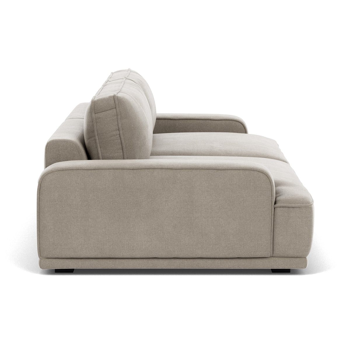 Leonora Fabric 3.5 Seater Sofa - Modern Living Room Couch with Sturdy Frame & Comfortable Cushions | Perfect for Small Spaces, Apartments & Cozy Home Decor