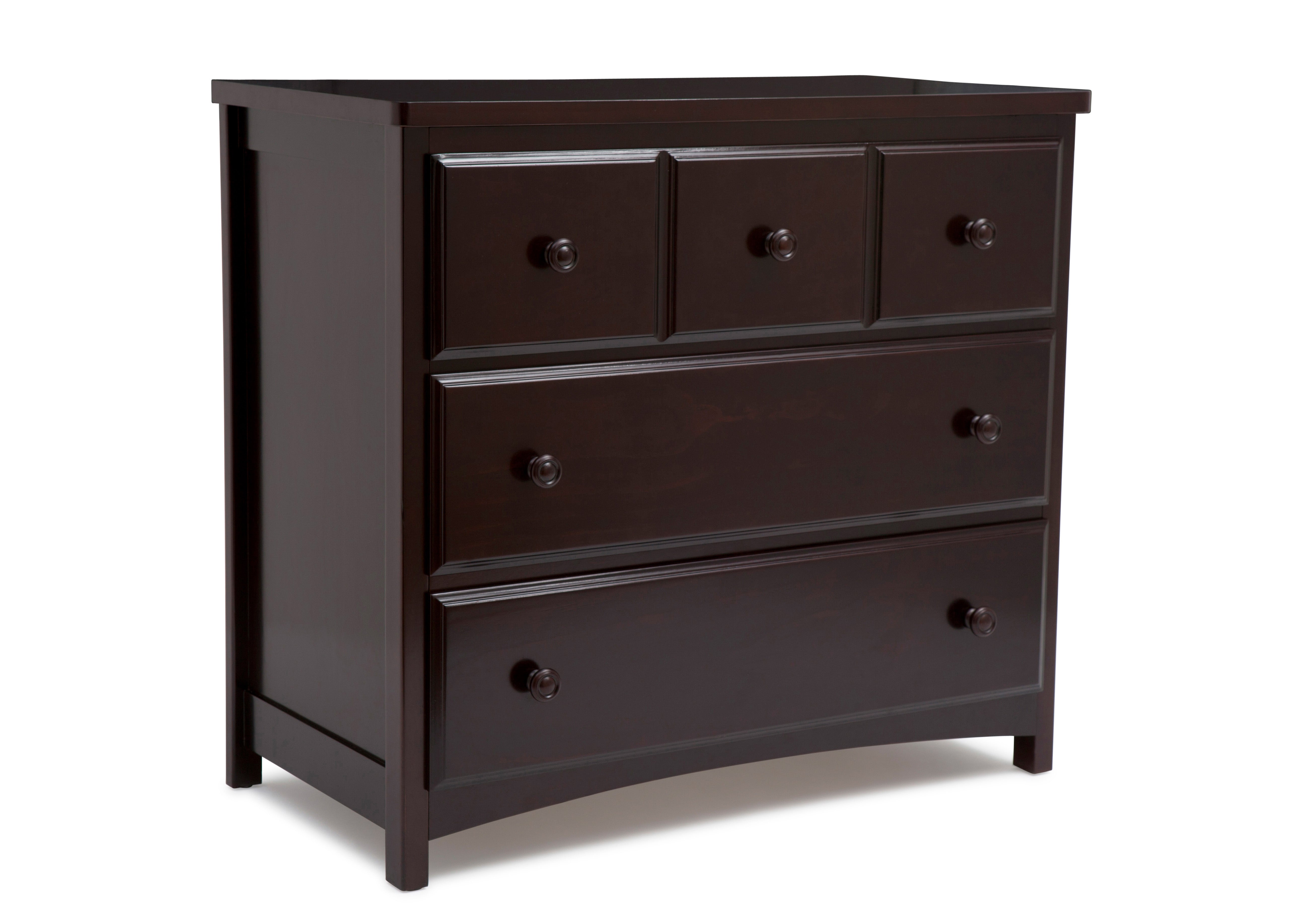 3 Drawer Dresser with Interlocking Drawers - Sturdy Bedroom Storage Organizer for Clothes, Accessories & Linens | Perfect for Home, Apartment & Dorm Room Organization