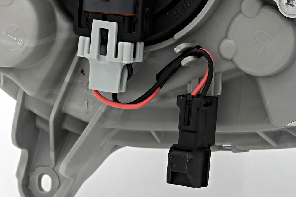 2013-2014 Hyundai Veloster Turbo Fog Lights Replacement Set - Driver & Passenger Side - Durable LED Fog Lamps for Enhanced Night Visibility & Style Upgrade