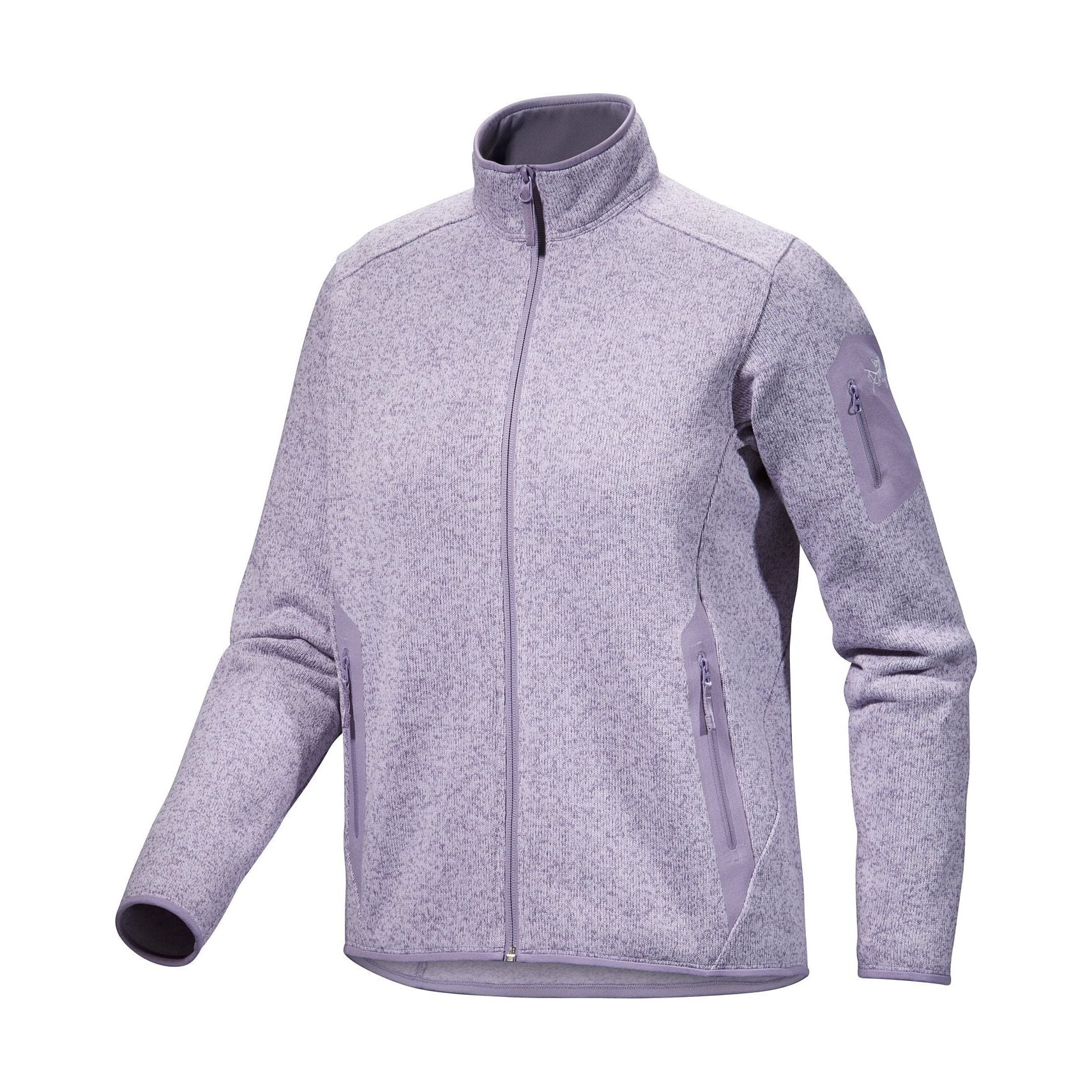 Arc'teryx Women's Covert Cardigan Fleece Jacket - Lightweight Warm Zip-Up Sweater for Hiking, Travel & Outdoor Activities