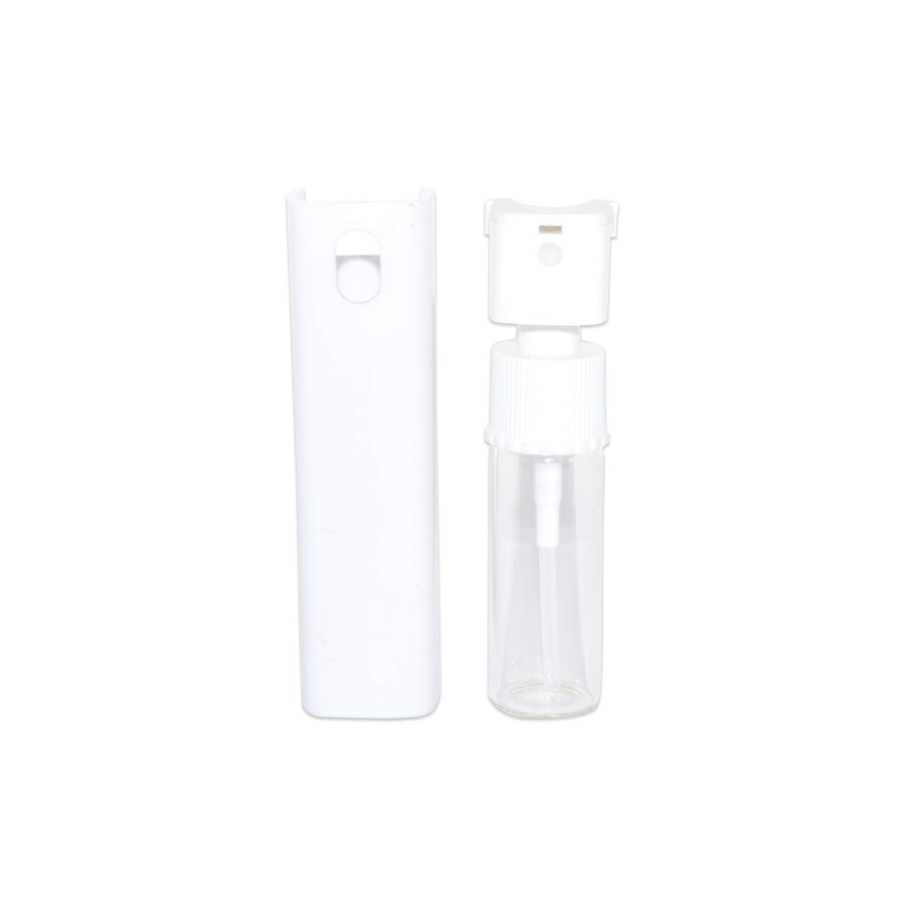 10ml Refillable Glass Bottle with Spray Pump - Multicolor Combo for DIY Perfume, Essential Oils & Rose Water - Leak-Proof Travel-Friendly Bottles for Home, Office & Gift Packaging (Pack of 3)