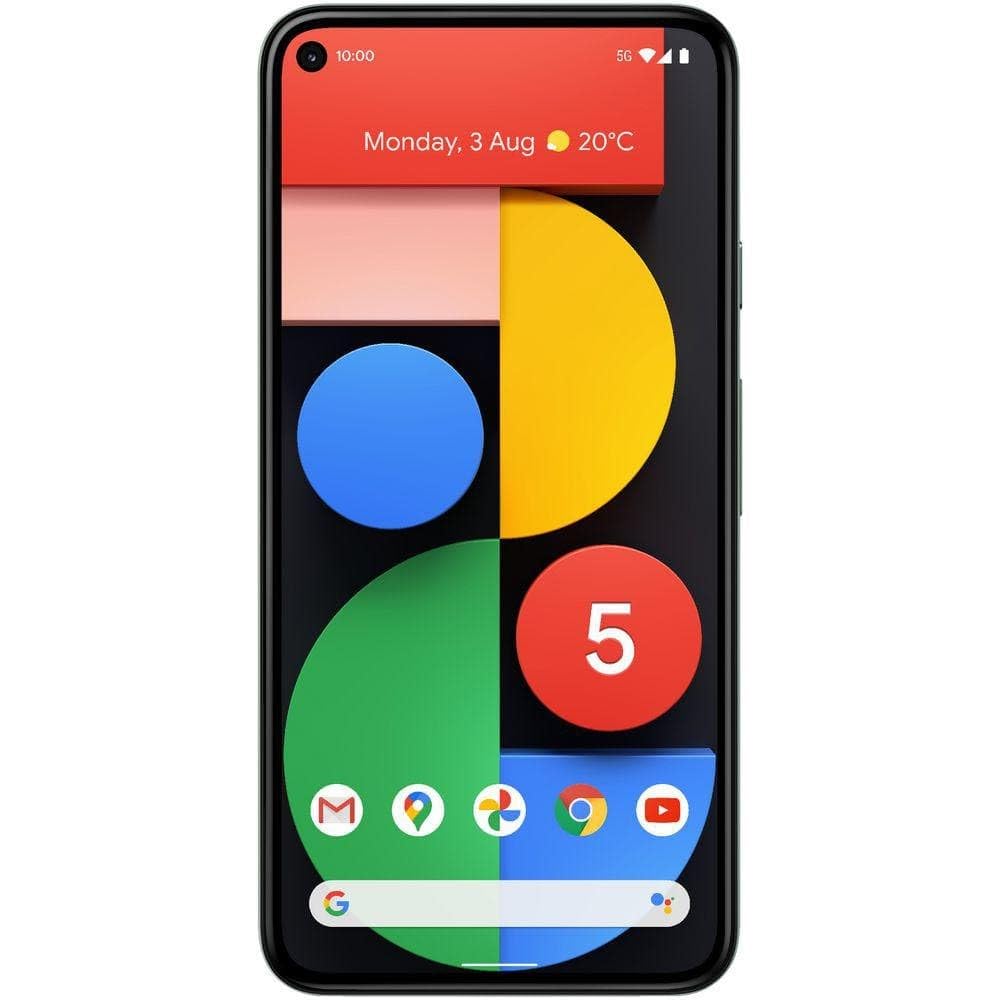 Google Pixel 5 5G Unlocked Smartphone - 128GB Storage, 8GB RAM, 6.0