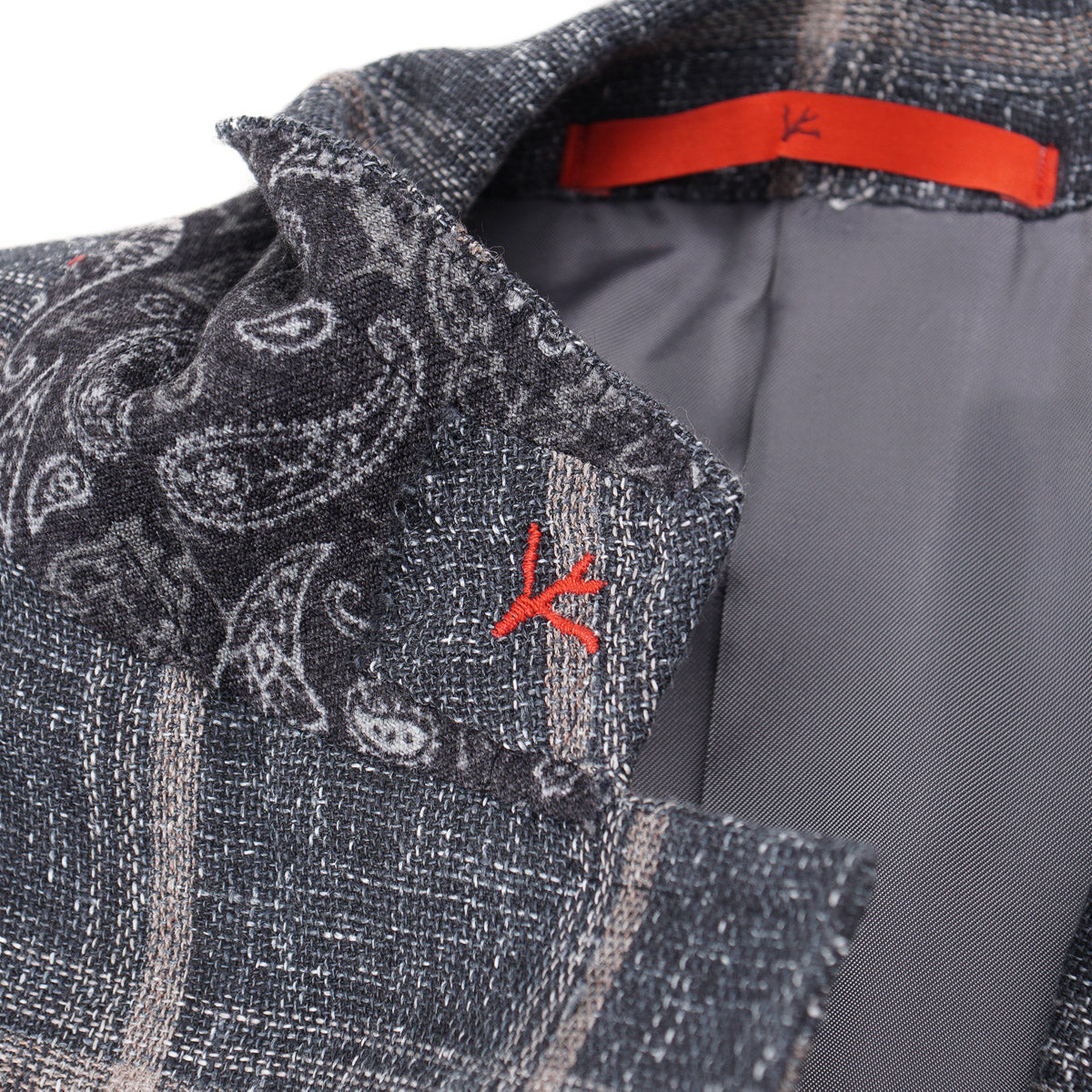 Isaia Slim Fit Wool Linen Silk Blazer for Men | Premium Italian Sport Coat | Perfect for Business Meetings & Formal Events