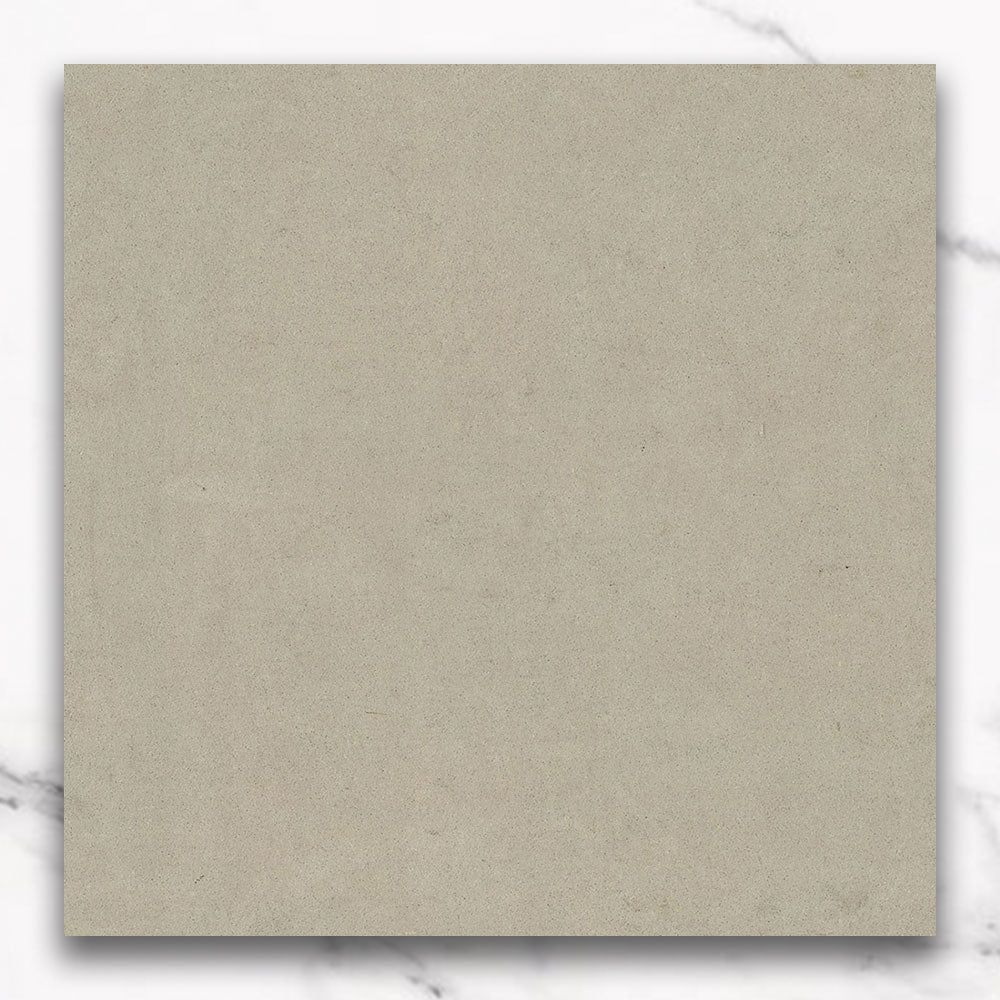 Premium 600x600 Polished Porcelain Tile - Matte Concrete Finish - Durable Flooring for Living Room, Kitchen & Commercial Spaces