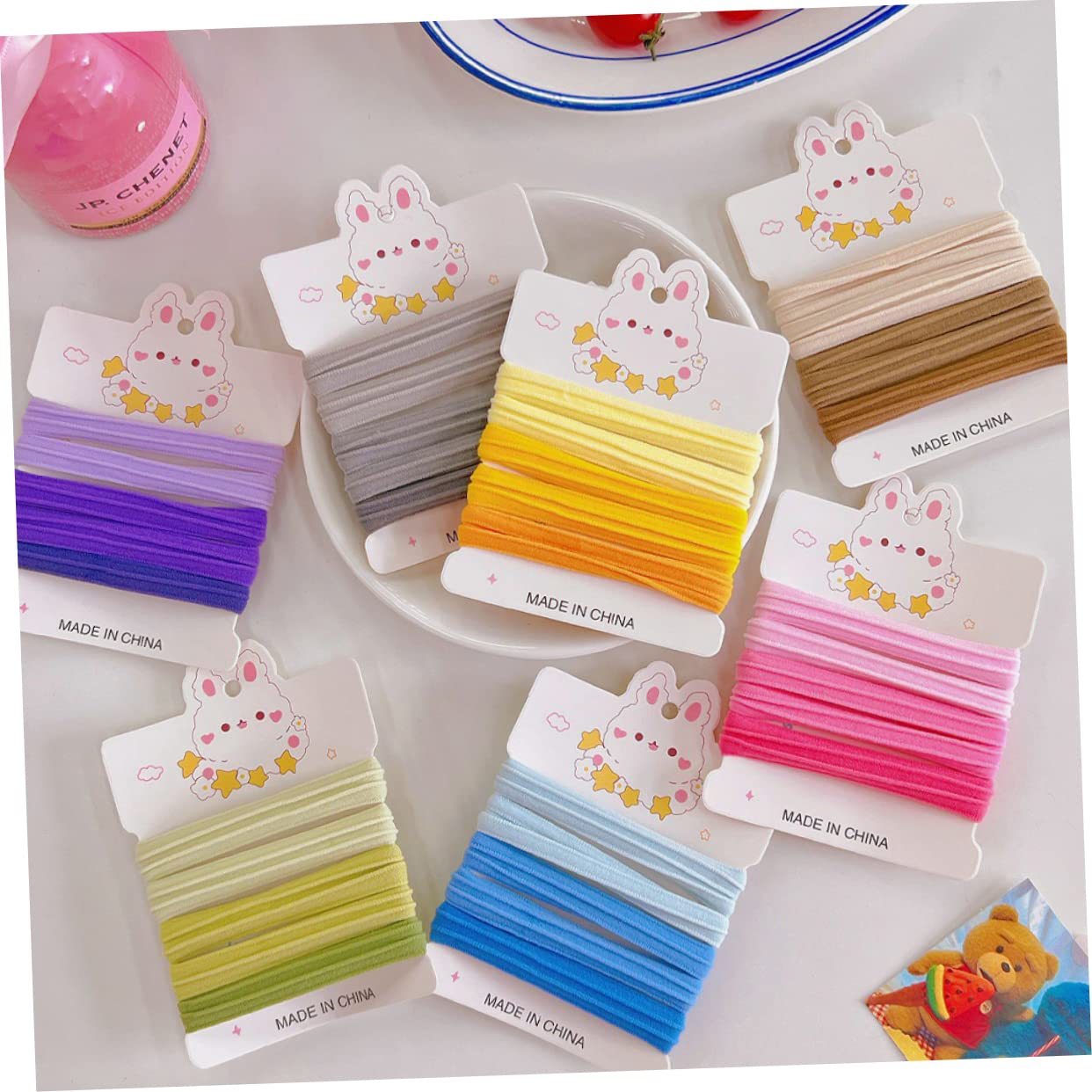 Baluue 175 Pcs Baby Hair Ties - Soft Rubber Band Hair Accessories for Girls & Toddlers - Perfect for Daily Use & Gifts
