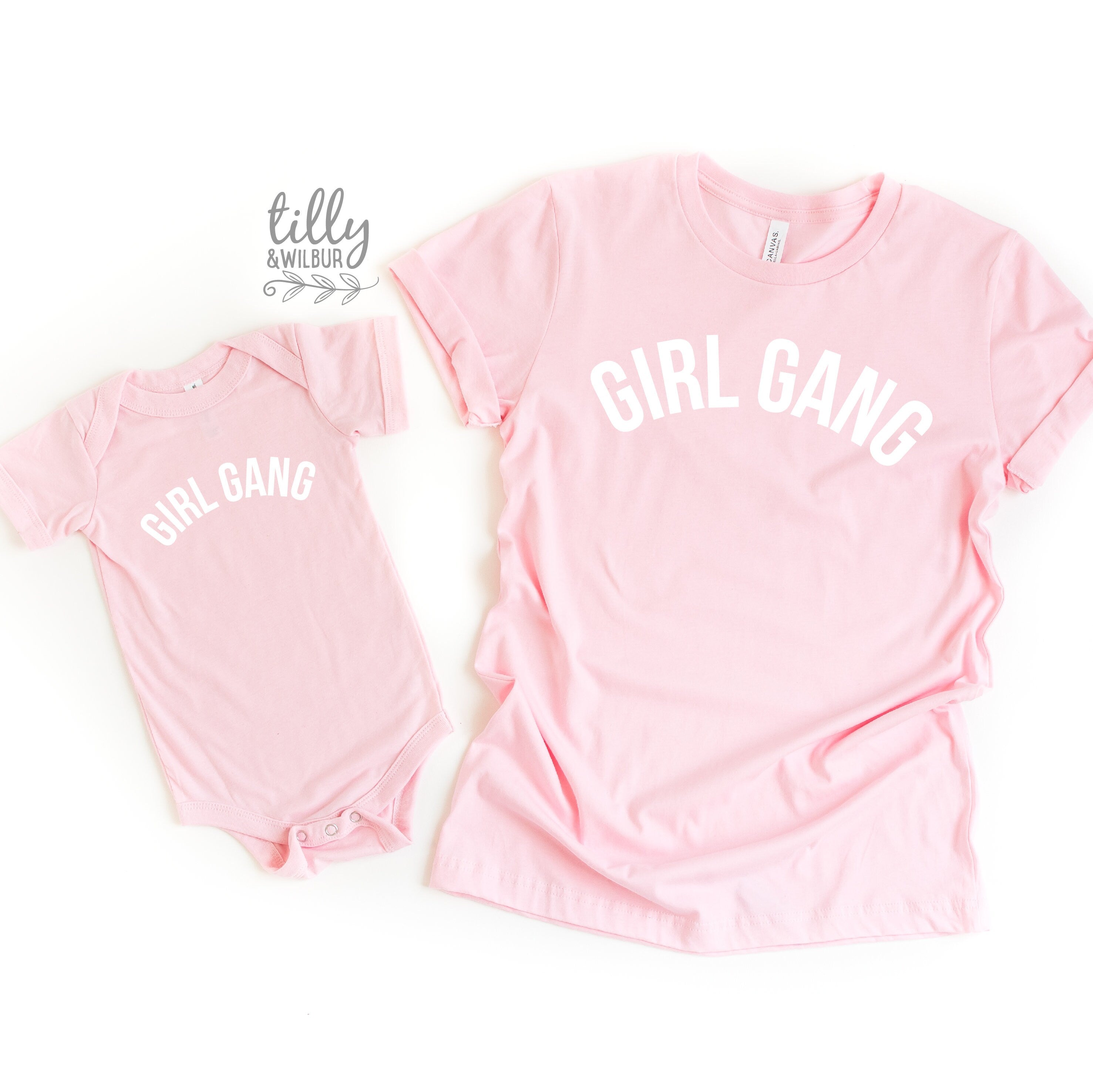 Girl Gang T-Shirts - Trendy Graphic Tees for Women & Teens | Perfect for Casual Wear, Street Style & Group Outfits