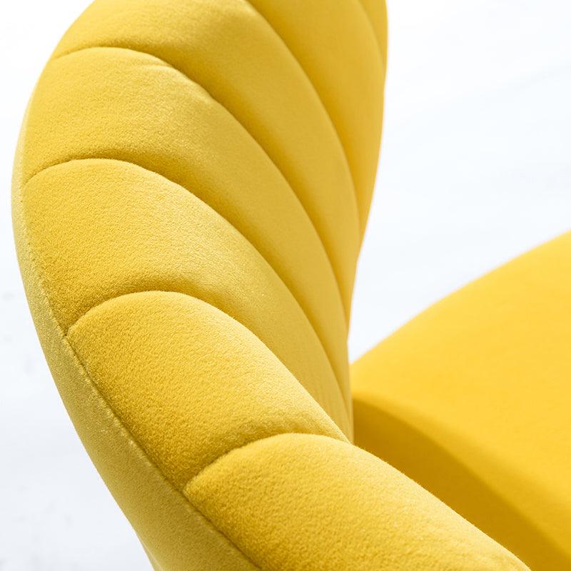 Luxury Aruna Velvet Upholstered Accent Chair - Soft Velvet Fabric, Comfortable Seating for Living Room, Bedroom, or Office - Elegant Home Decor & Stylish Furniture