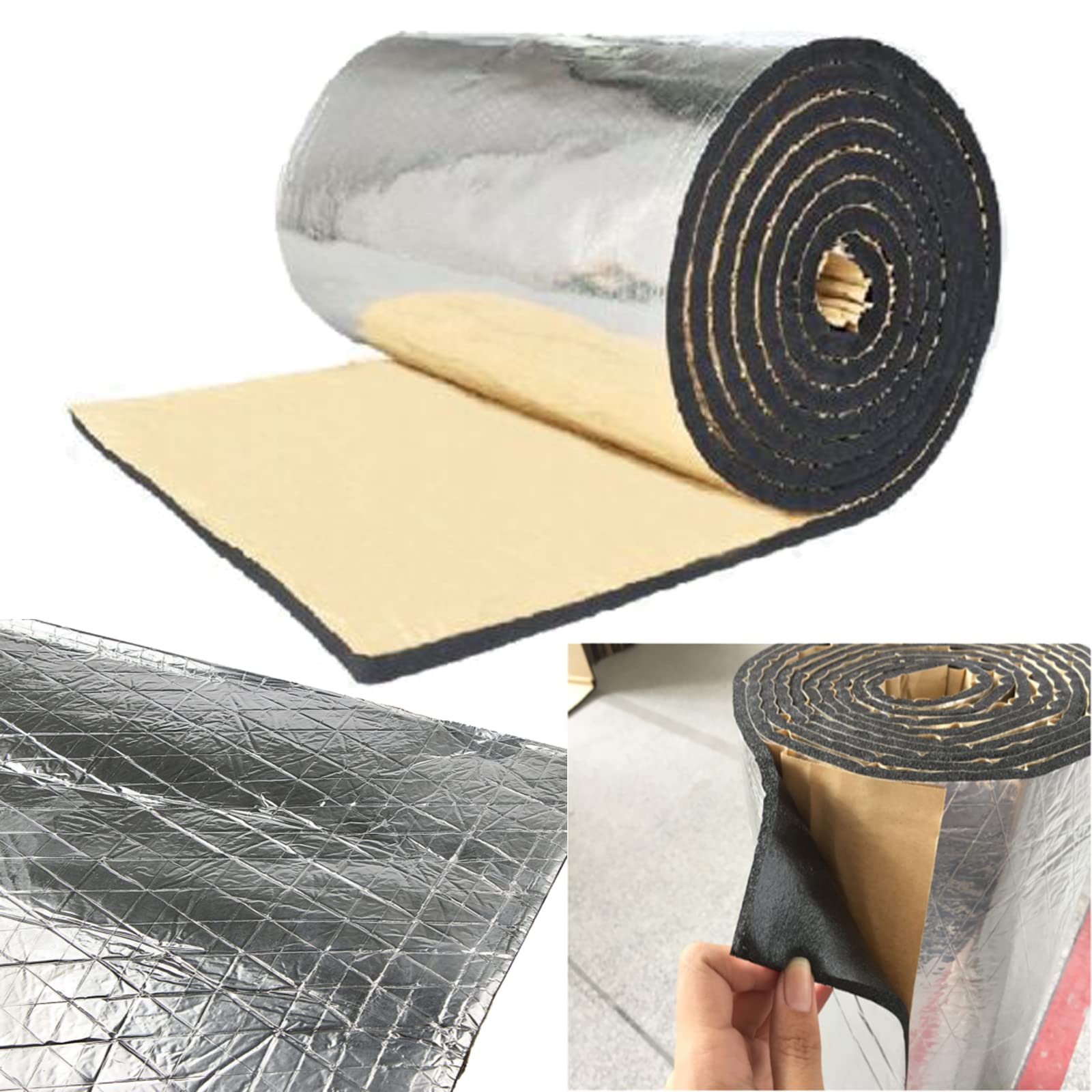 Premium Car Heat & Sound Deadener Insulation Mat - 160