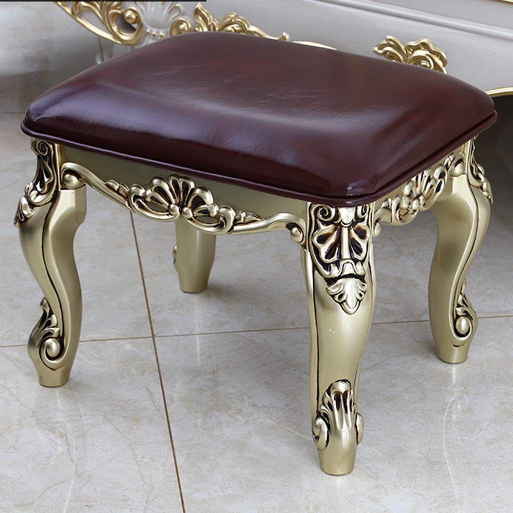 ZYIFAN Vanity Stool with Cushion - Makeup Dressing Bench with Sturdy ABS Legs, Piano Seat for Bedroom - Easy Assembly (Perfect for Vanity Table, Dressing Room & Home Decor)