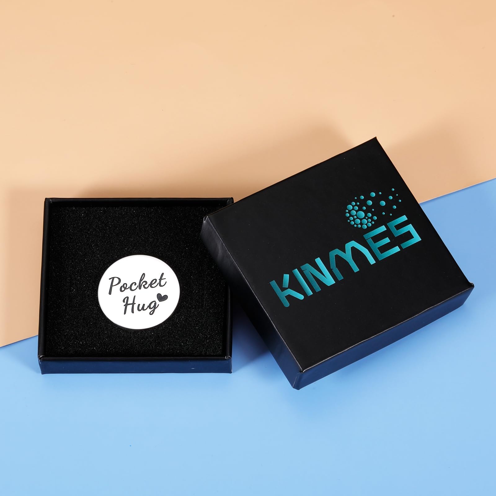 KINMES Breast Cancer Awareness Gifts - Chemotherapy Comfort Items for Women, Pocket Hug Token & Get Well Present - Perfect for Stocking Stuffers, Support Gifts & Cancer Survivor Encouragement (Ideal for Hospital Visits, Recovery Days & Awareness Events)