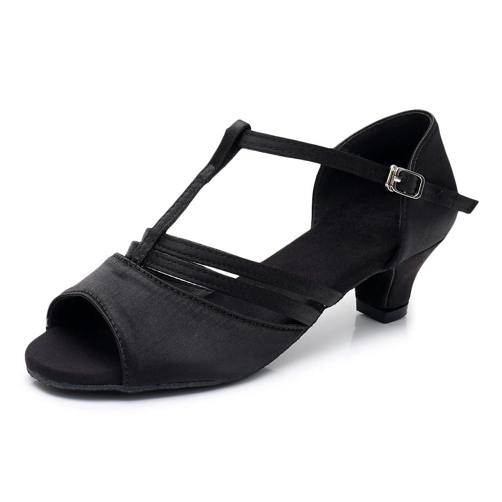 Women's Elegant Block Heel Slingback Sandals - Soft Leather Dress Sandals for Women | Brown Flat Sandals with Comfortable Cushioning | Perfect for Summer, Beach, Weddings & Casual Outings