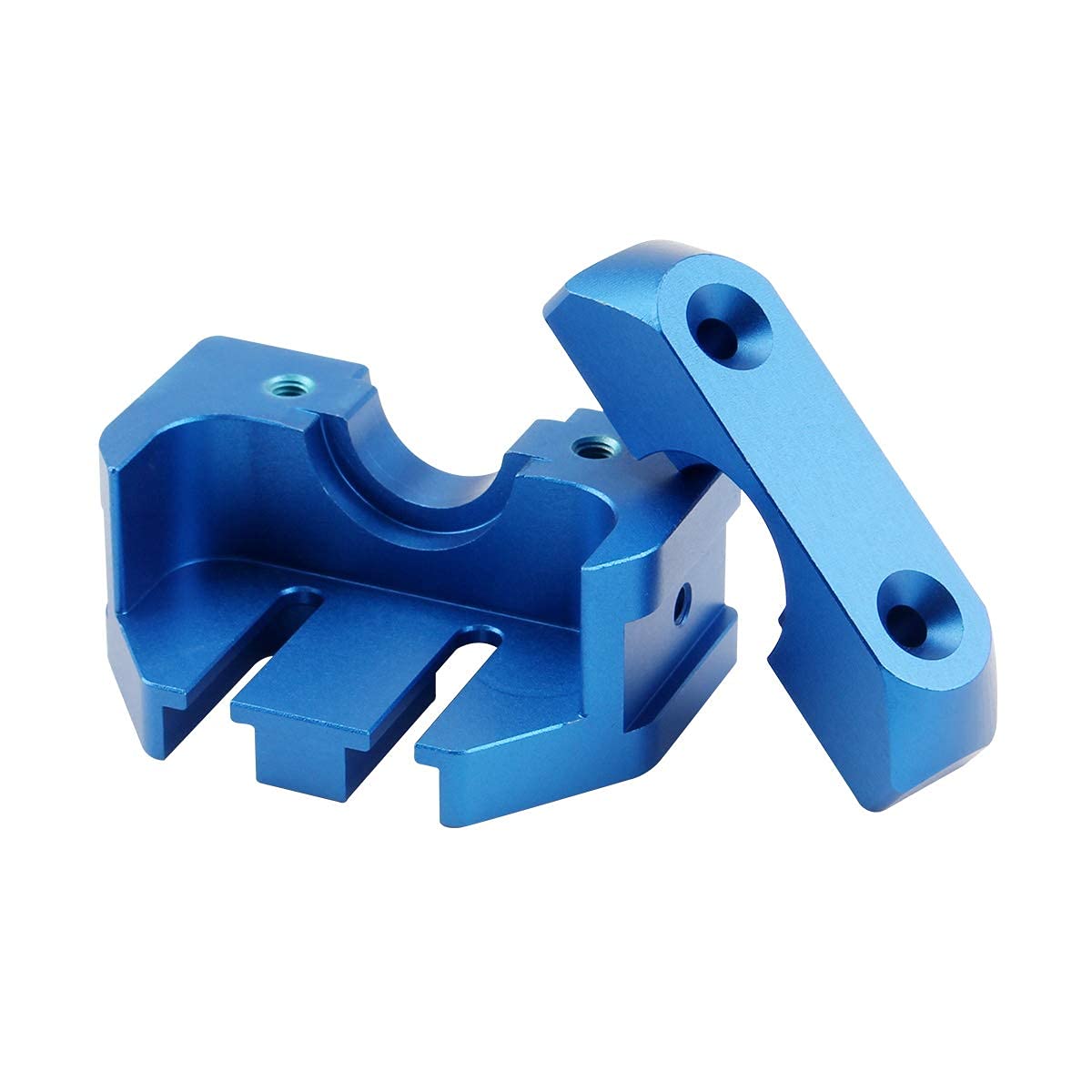 FYSETC All Metal E3 V6 Mount with Volcan Dragonfly Hotend - Multi-Mount Fixed Blocks for Ender 3/V2/Pro, CR10/S4/S5 & Ender 5 Series - High Performance 3D Printer Upgrade Accessories for Professional Printing & Rapid Prototyping