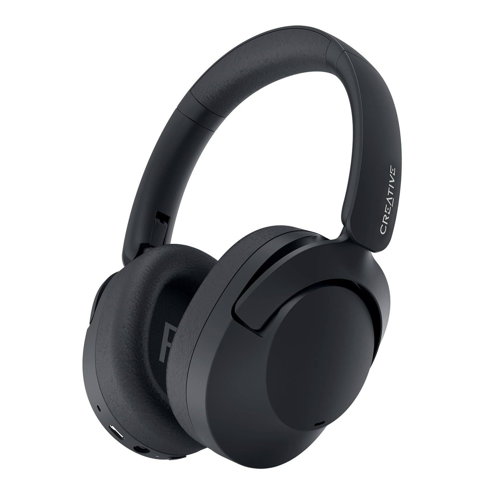 Creative Zen Hybrid 2 Wireless Over-Ear Headphones with Hybrid Active Noise Cancellation - 67 Hour Battery Life (ANC Off), Ambient Sound Mode, Bluetooth 5.0 - Perfect for Travel, Work & Home Office (Black)