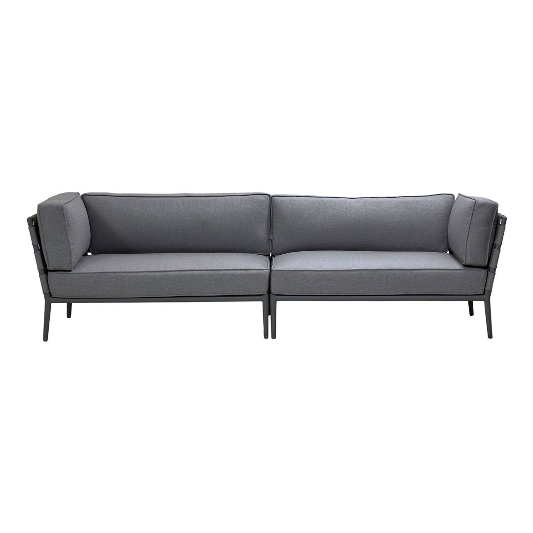 Premium Conic Outdoor Modular Sofa Set - Waterproof & UV Resistant Patio Furniture for Backyard, Garden, Poolside - Comfortable Sectional Couch with Adjustable Configurations