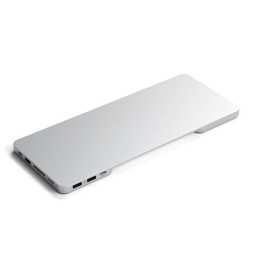 Satechi USB C Slim Dock for 24” iMac - Compact Multi-Port Hub with 4K HDMI, USB-A, USB-C & Ethernet - Perfect for Home Office & Workspace Setup