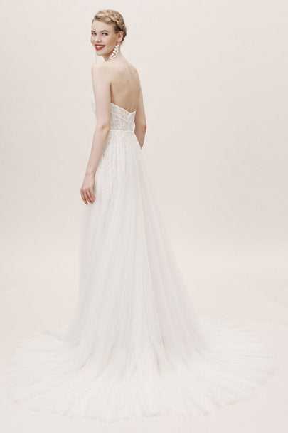 BHLDN Willowby Cordova Ophelia 53702 Wedding Gown - Elegant Lace Bridal Dress for Beach, Garden & Boho Weddings