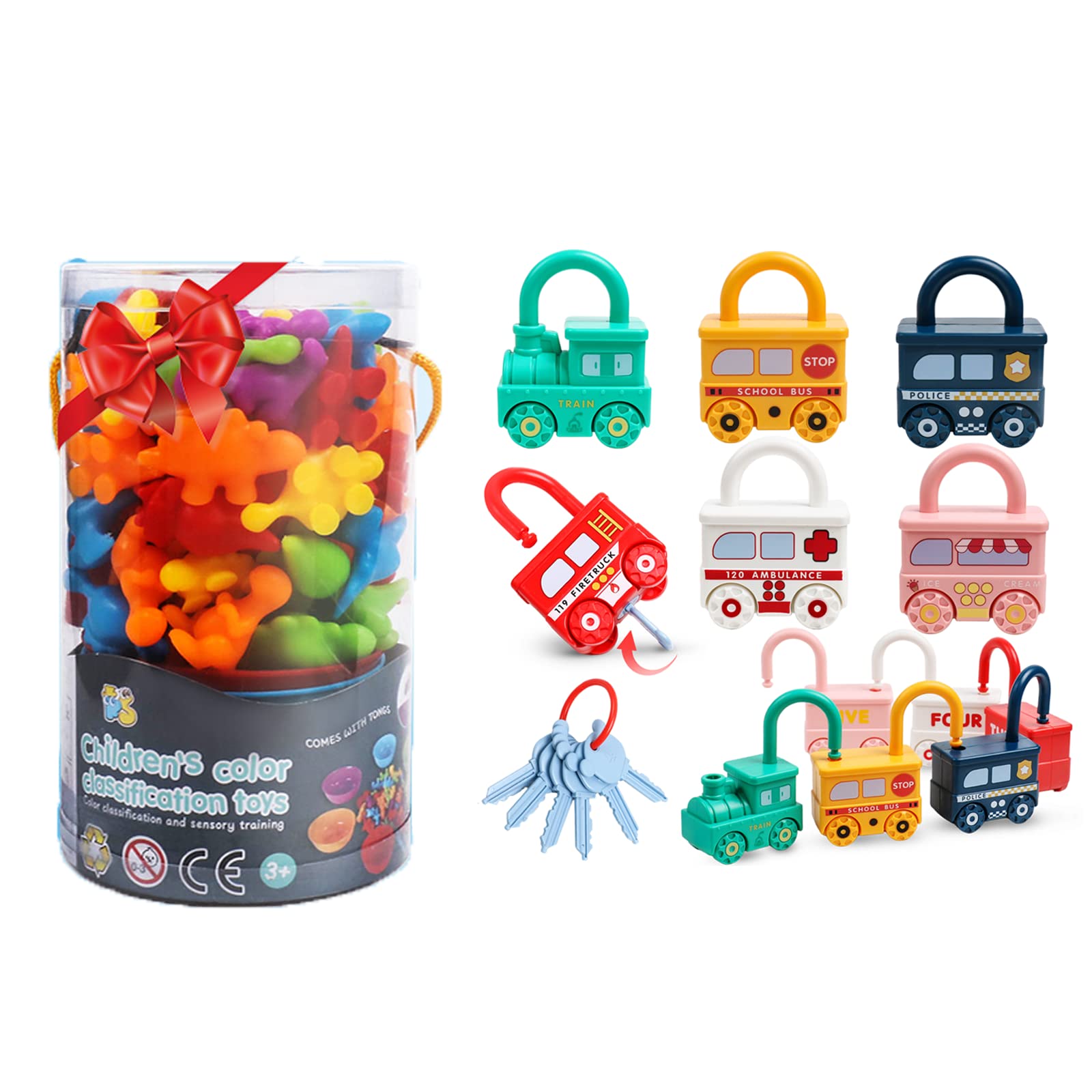 Best Preschool Learning Toys Set for Toddlers - Alphabet, Numbers & Shapes Educational Kit - Perfect for Home, Classroom & Daycare Learning Activities