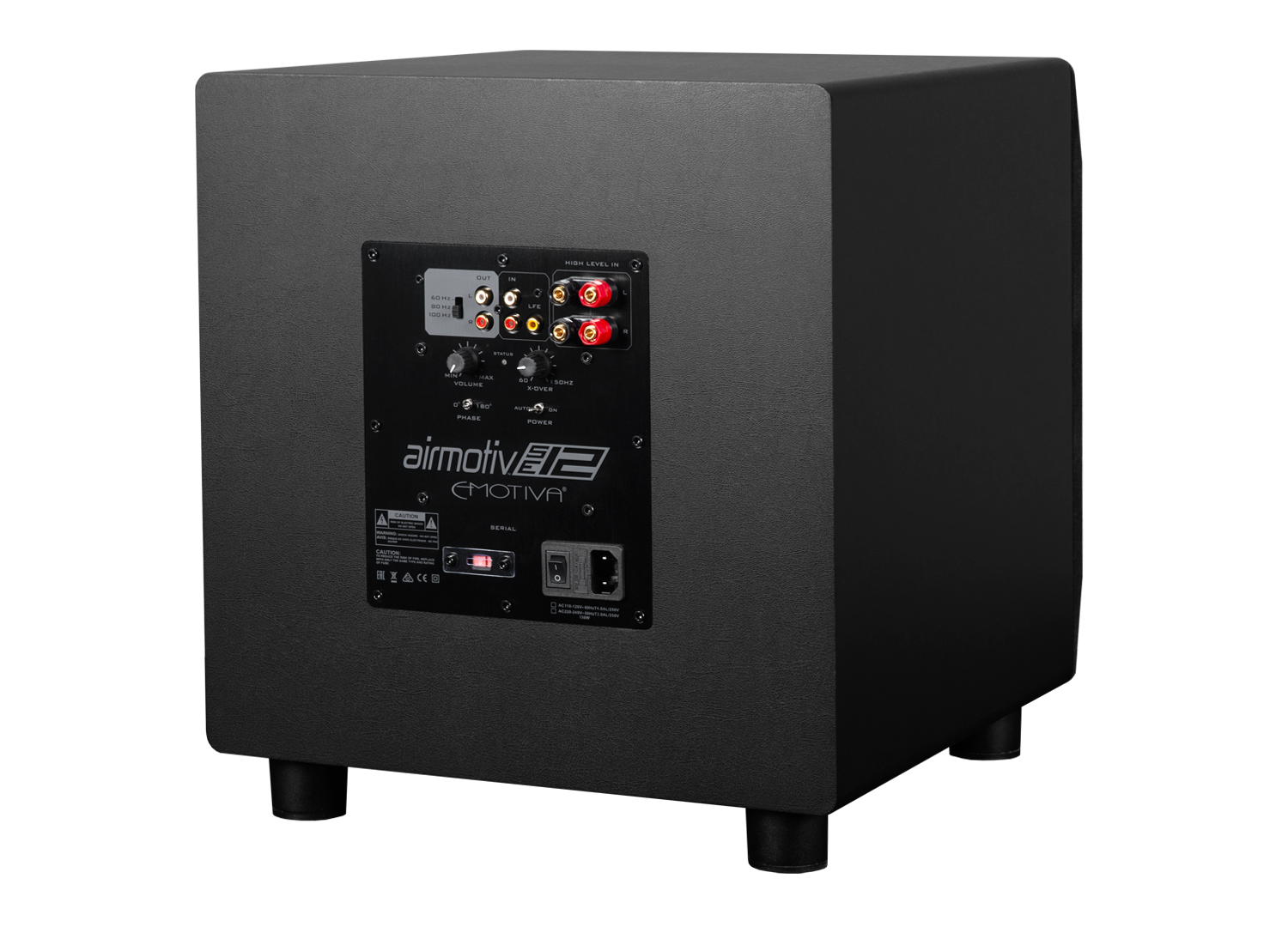 Airmotiv SE12 12-Inch Flex Subwoofer - High-Performance Home Theater & Music Bass Speaker for Movies, Gaming & Audiophile Sound Systems