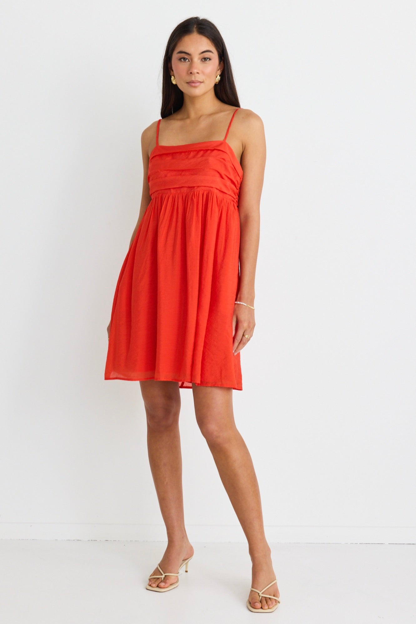 Austin Flame Strappy Babydoll Mini Dress - Sexy Lace Nightwear for Women, Perfect for Date Night, Valentine's Day & Romantic Occasions