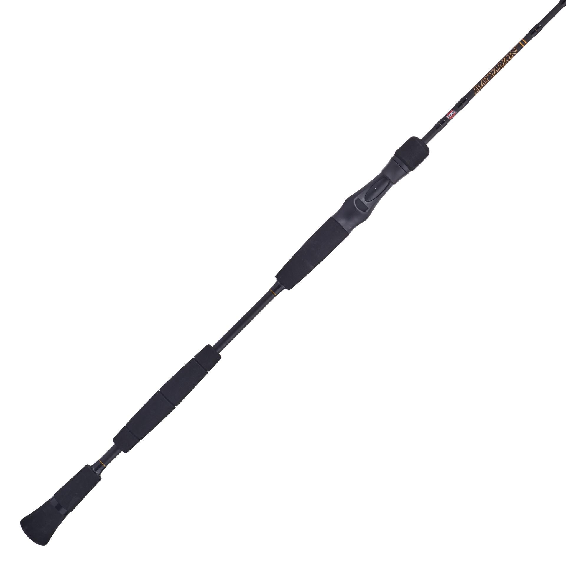Battalion™ II Slow Pitch Casting Rod - Premium Fishing Rod for Saltwater & Freshwater - Perfect for Jigging, Bottom Fishing & Offshore Angling