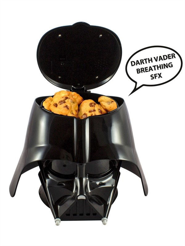 Star Wars Darth Vader Cookie Jar with Sound Effects - Perfect for Star Wars Fans, Kitchen Decor & Gift Ideas for Movie Lovers