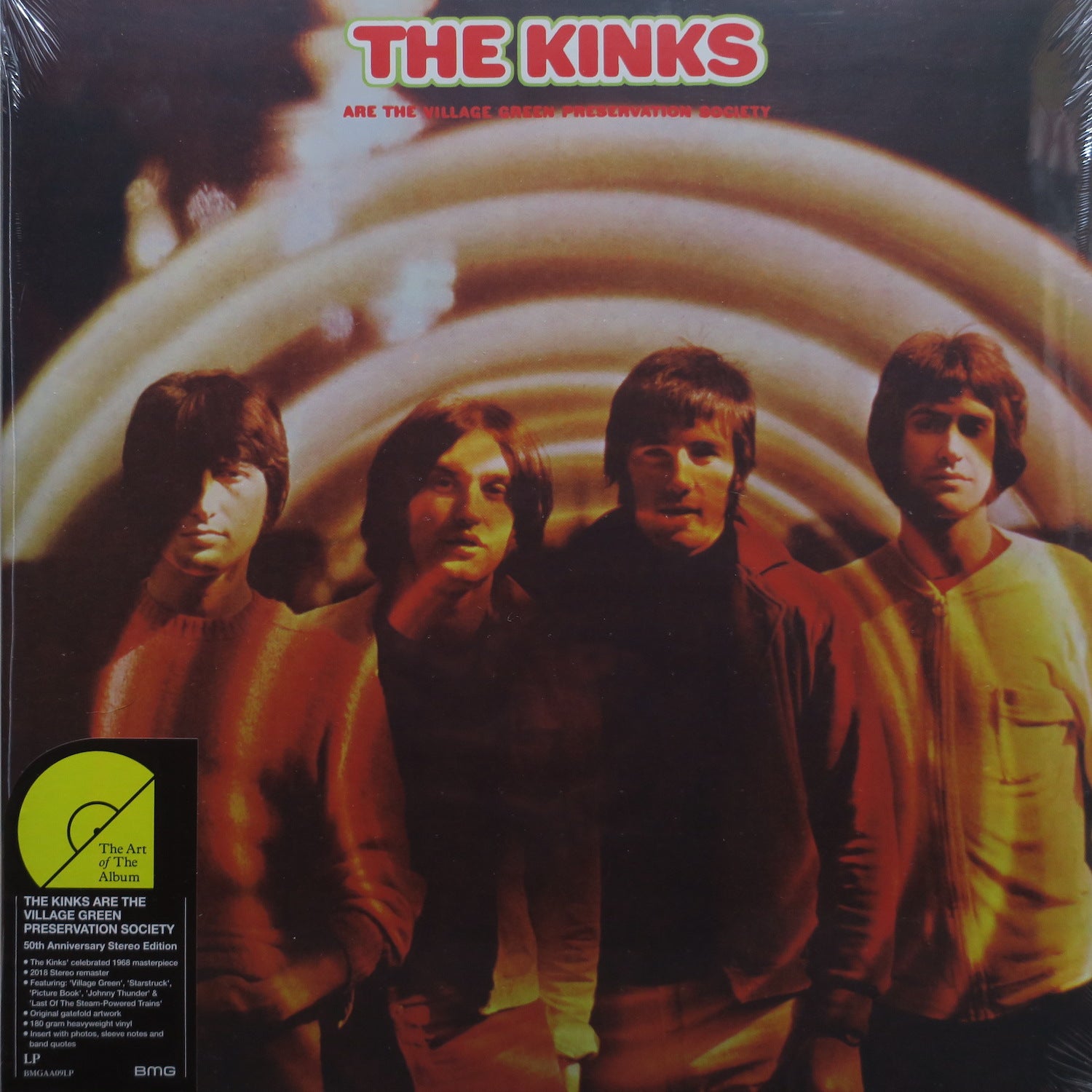 The Kinks - 'The Village Green Preservation Society' 50th Anniversary Edition | Remastered 180g Vinyl LP | Limited Collector's Item | Perfect for Vintage Music Lovers & Vinyl Collectors