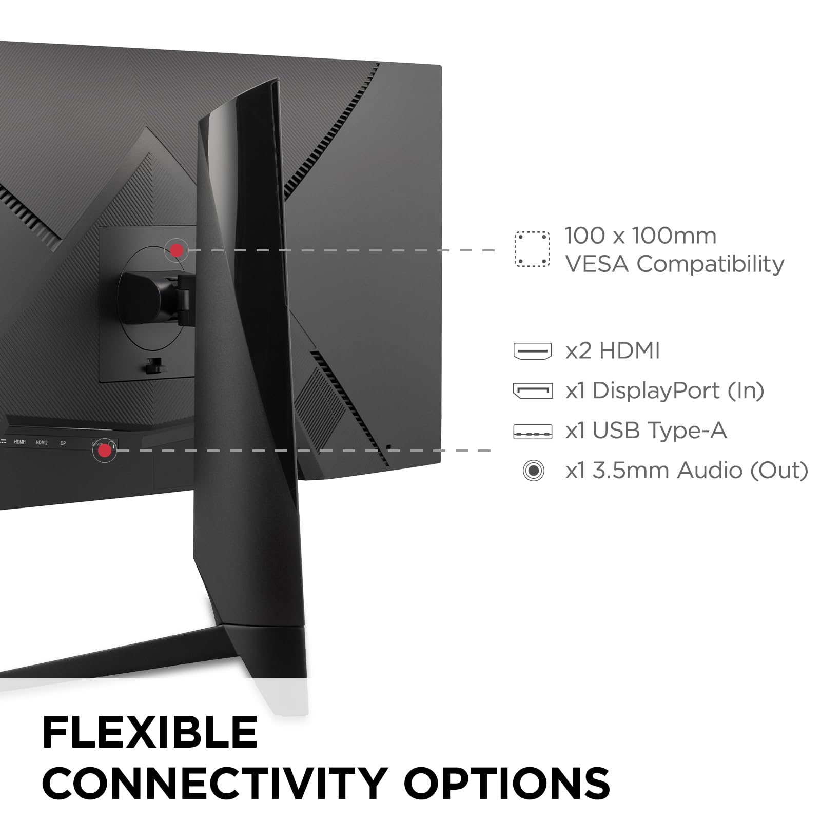 ViewSonic VX3418-2K 34 Inch Ultrawide 1440p Gaming Monitor - 165Hz, 1ms, FreeSync Premium, HDMI/DP/USB - Perfect for Esports, Work & Home Office Setup