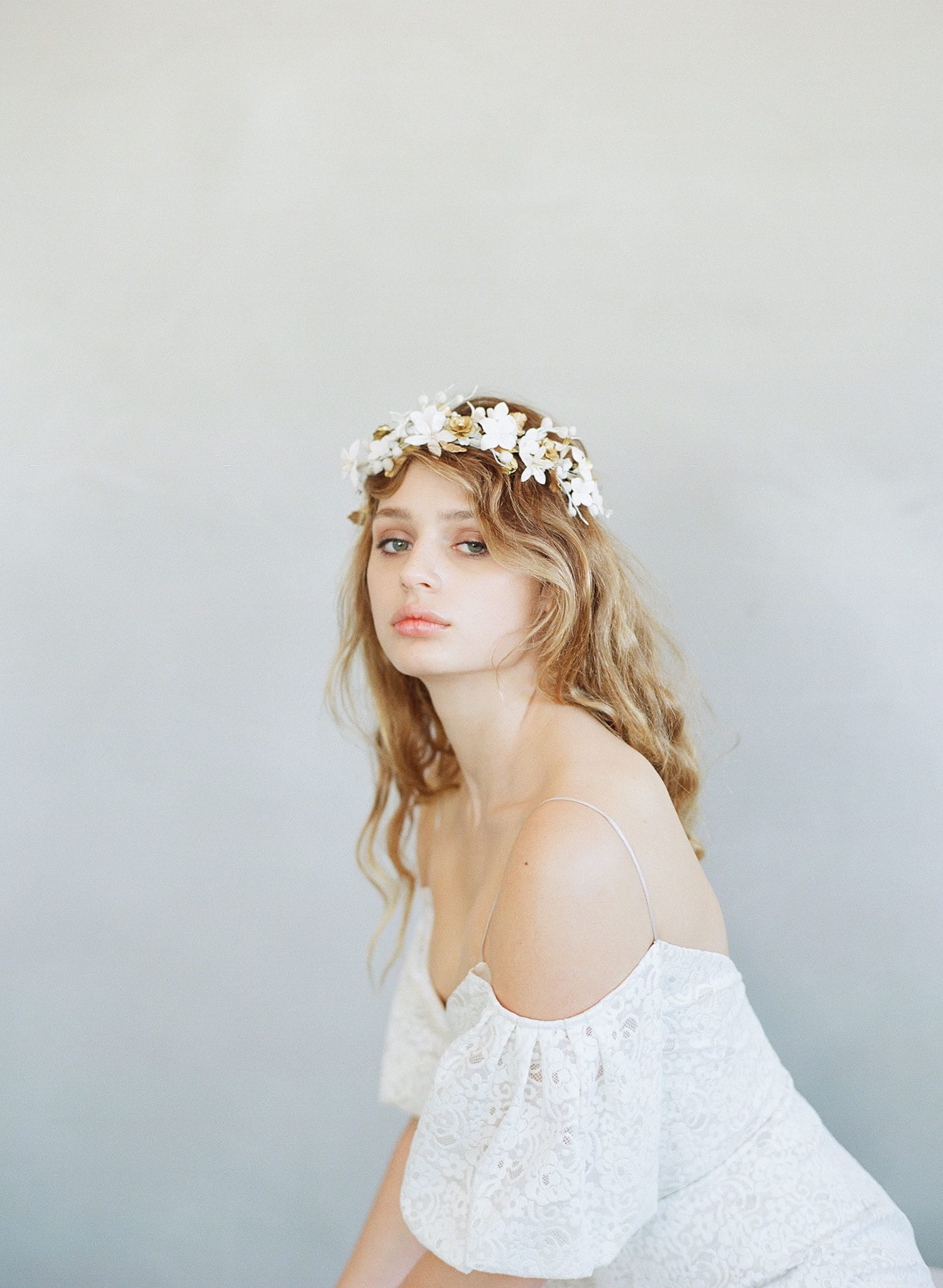 Woodland Flora Headband - Style #747 | Nature-Inspired Hair Accessory for Women, Perfect for Outdoor Weddings, Festivals & Boho Fashion