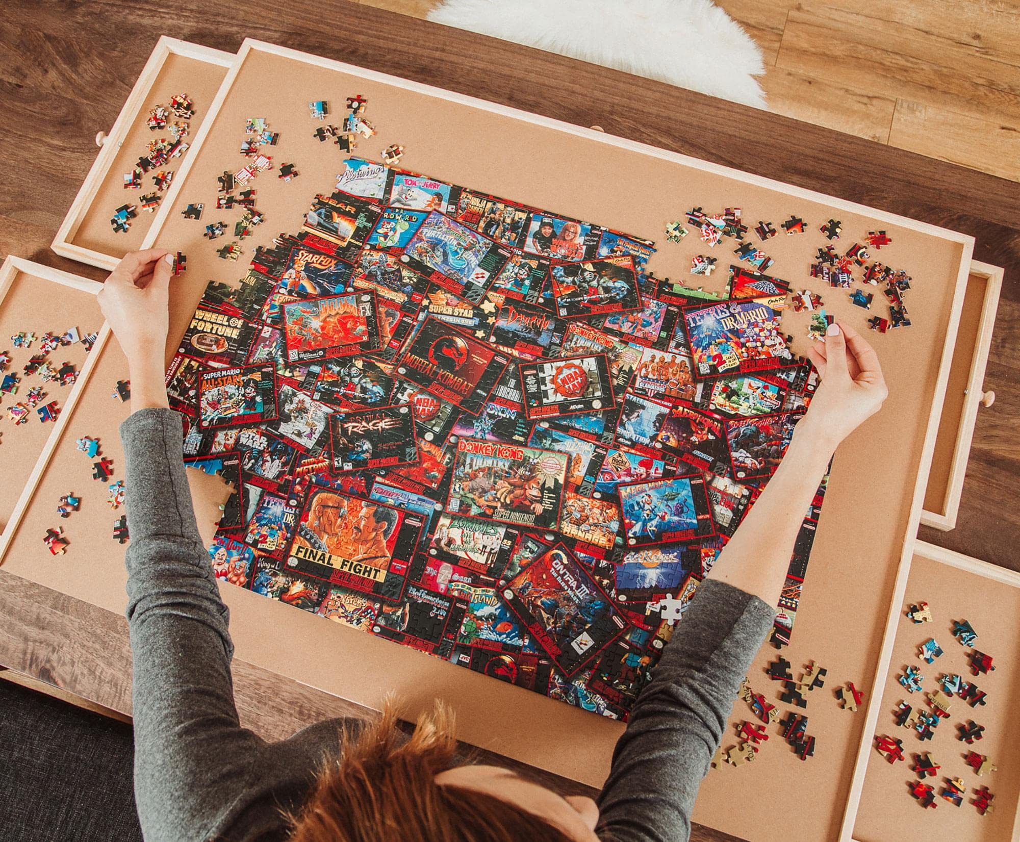 Super Never Ending Showdowns Retro Video Games 1000-Piece Jigsaw Puzzle for Adults & Kids | Challenging Brain Teaser, Educational STEM Toy, Family Game Night Activity, Creative Home Decor Gift for Gamers & Puzzle Lovers (Perfect for Birthday Parties, Classroom Learning & Stress Relief)
