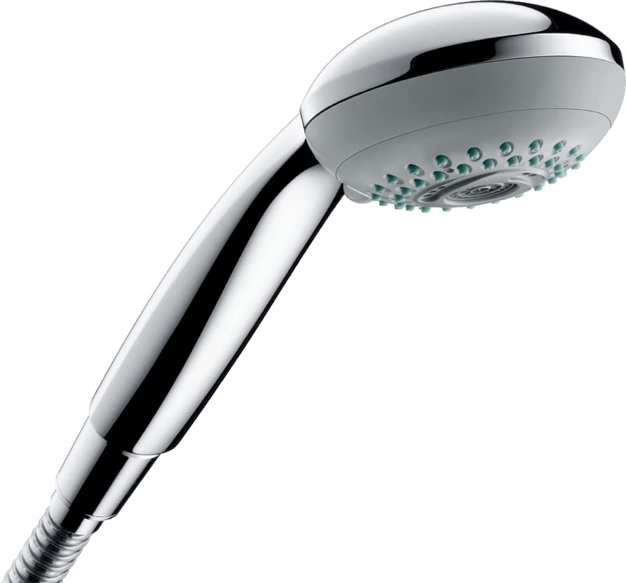 Hansgrohe Crometta 85 Multi-Function Hand Shower with 3 Spray Modes - Chrome Finish | Perfect for Bathroom, Spa & Relaxation