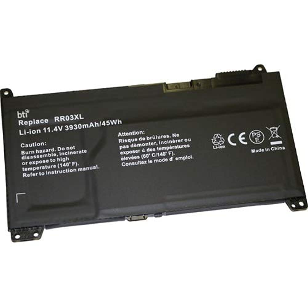 BTI Rechargeable Li-Polymer Notebook Battery 11.4V 3930mAh - Compatible with Laptops for Work, Travel & School - Long Lasting Power Supply